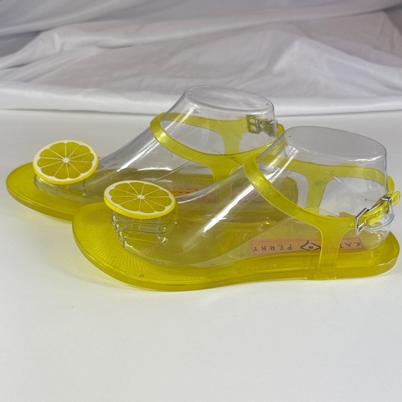 Katy Perry Collection Yellow Lemmon Jelly Sandals - Picture 4 of 9